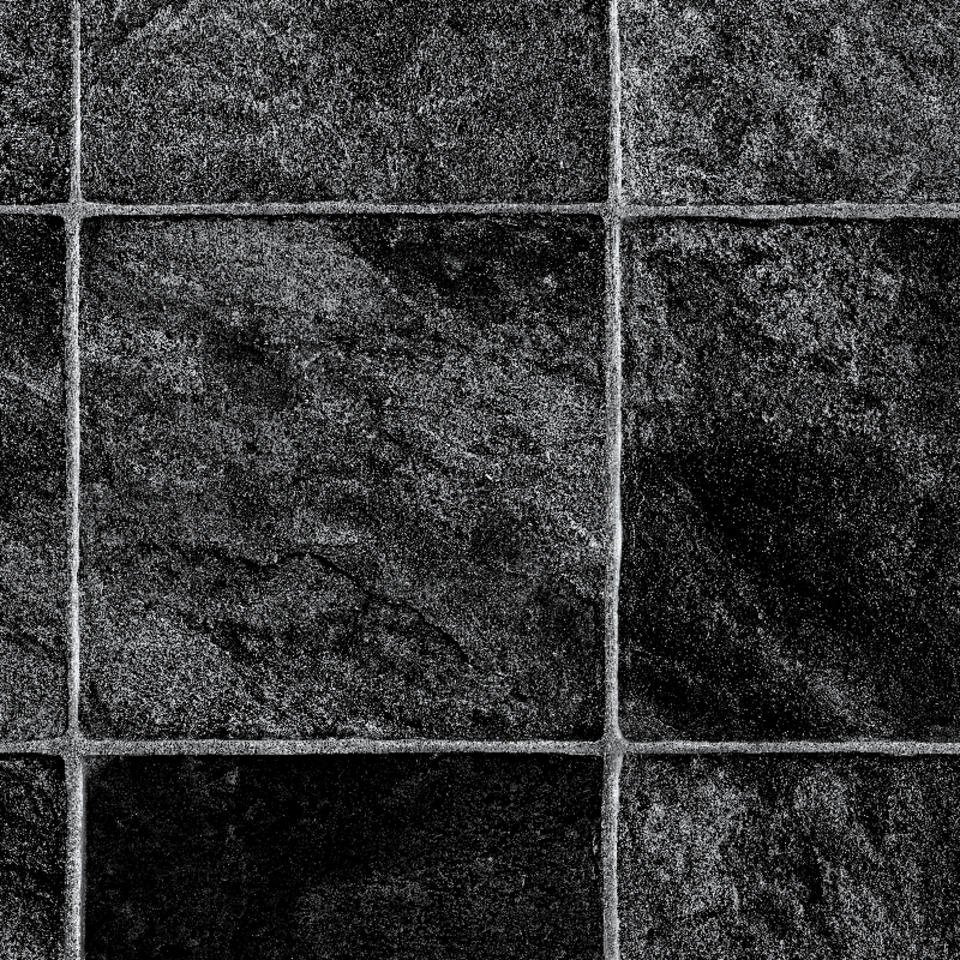 Homestyle Tile Vinyl - Granite Alu Black Homestyle Tile Vinyl - Granite Alu Black