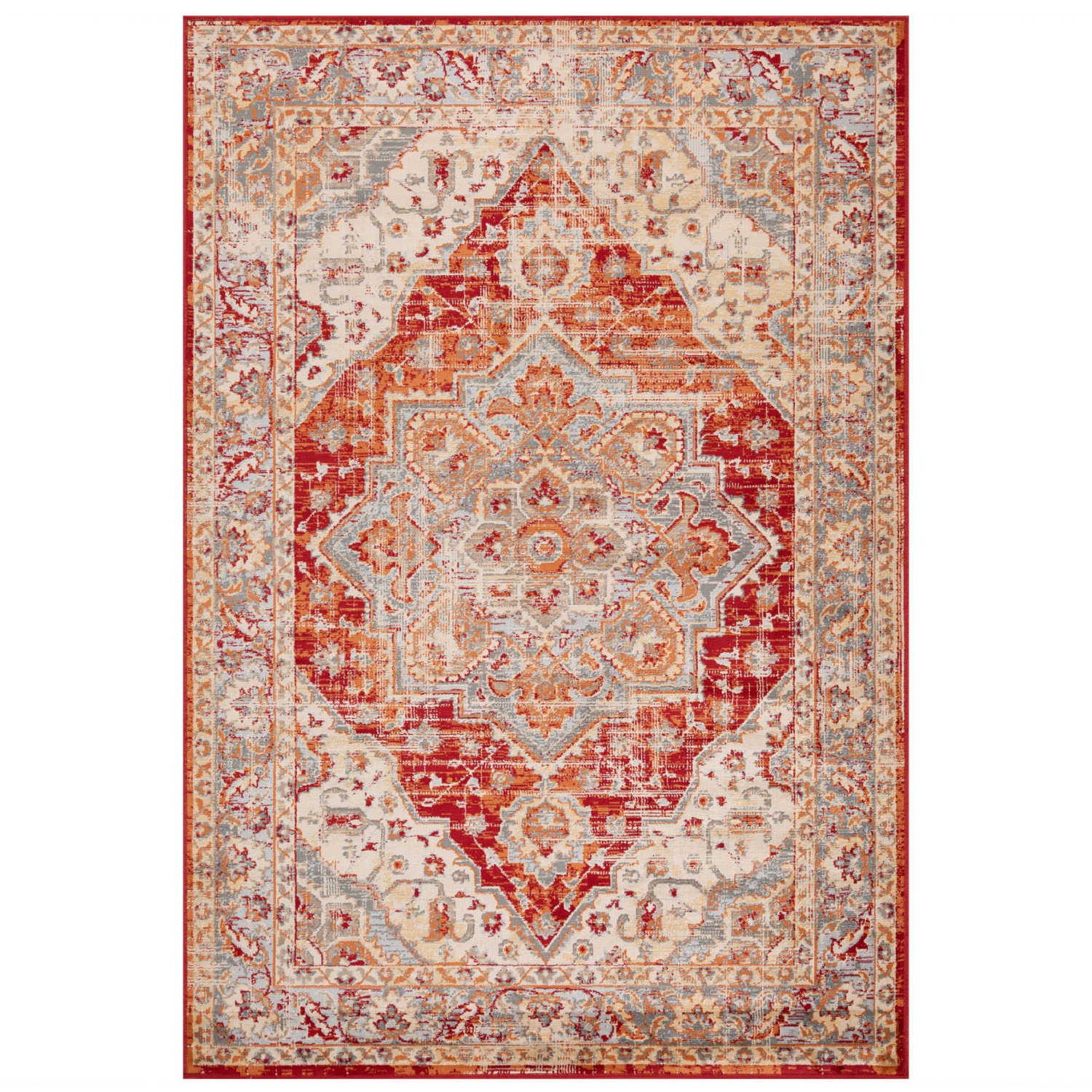 Valeria Traditional Rug - 1803R Red