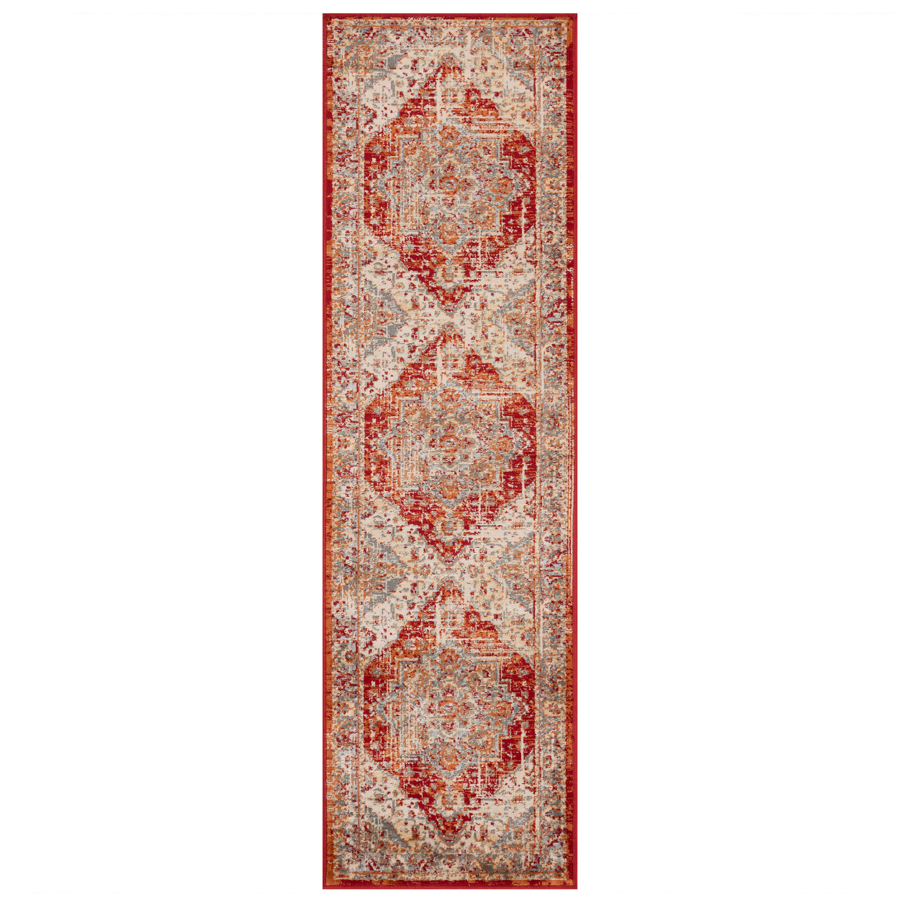 Valeria Traditional Runner - 1803R Red Valeria Traditional Runner - 1803R Red