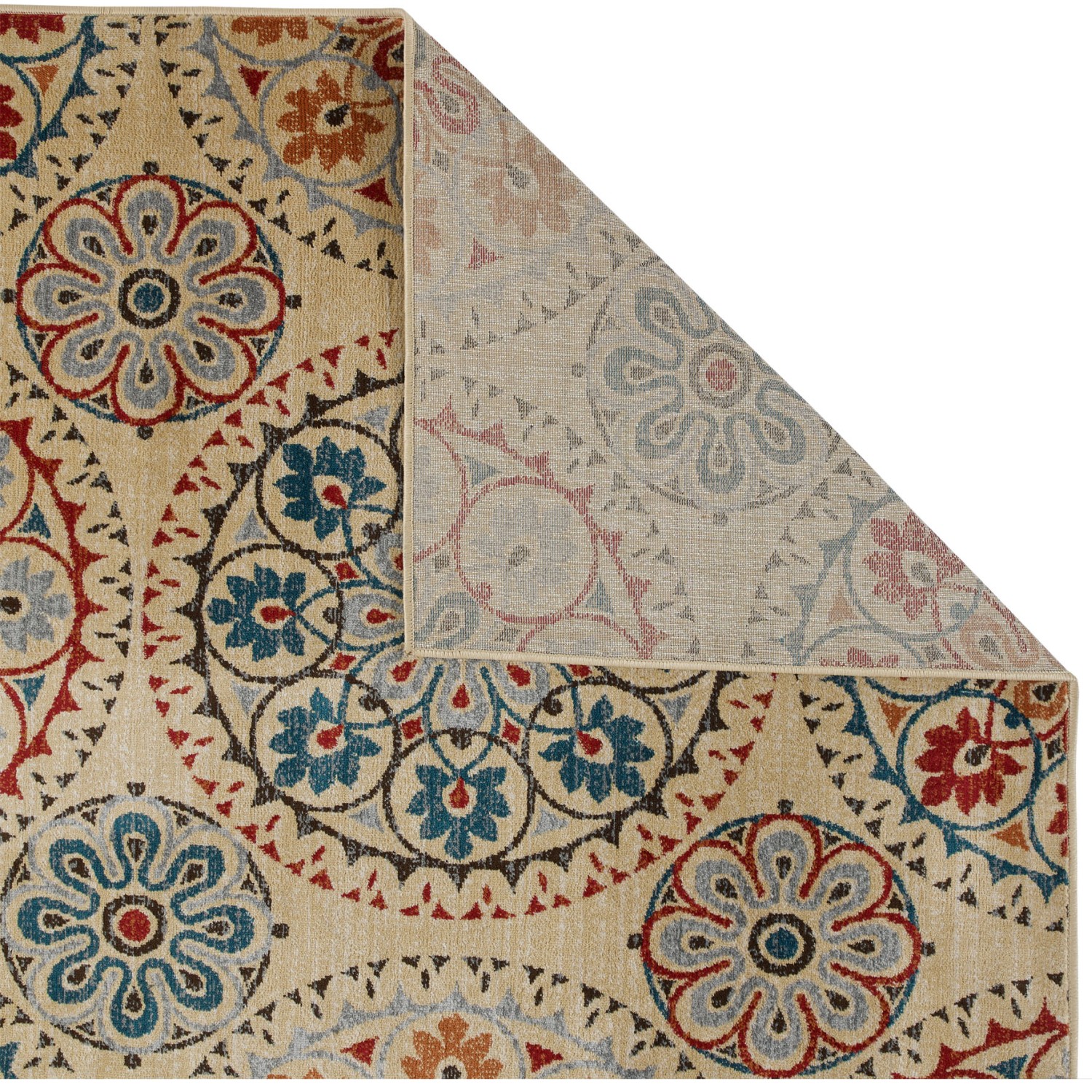 Valeria Traditional Runner - 5997Y Multi Beige Valeria Traditional Runner - 5997Y Multi Beige