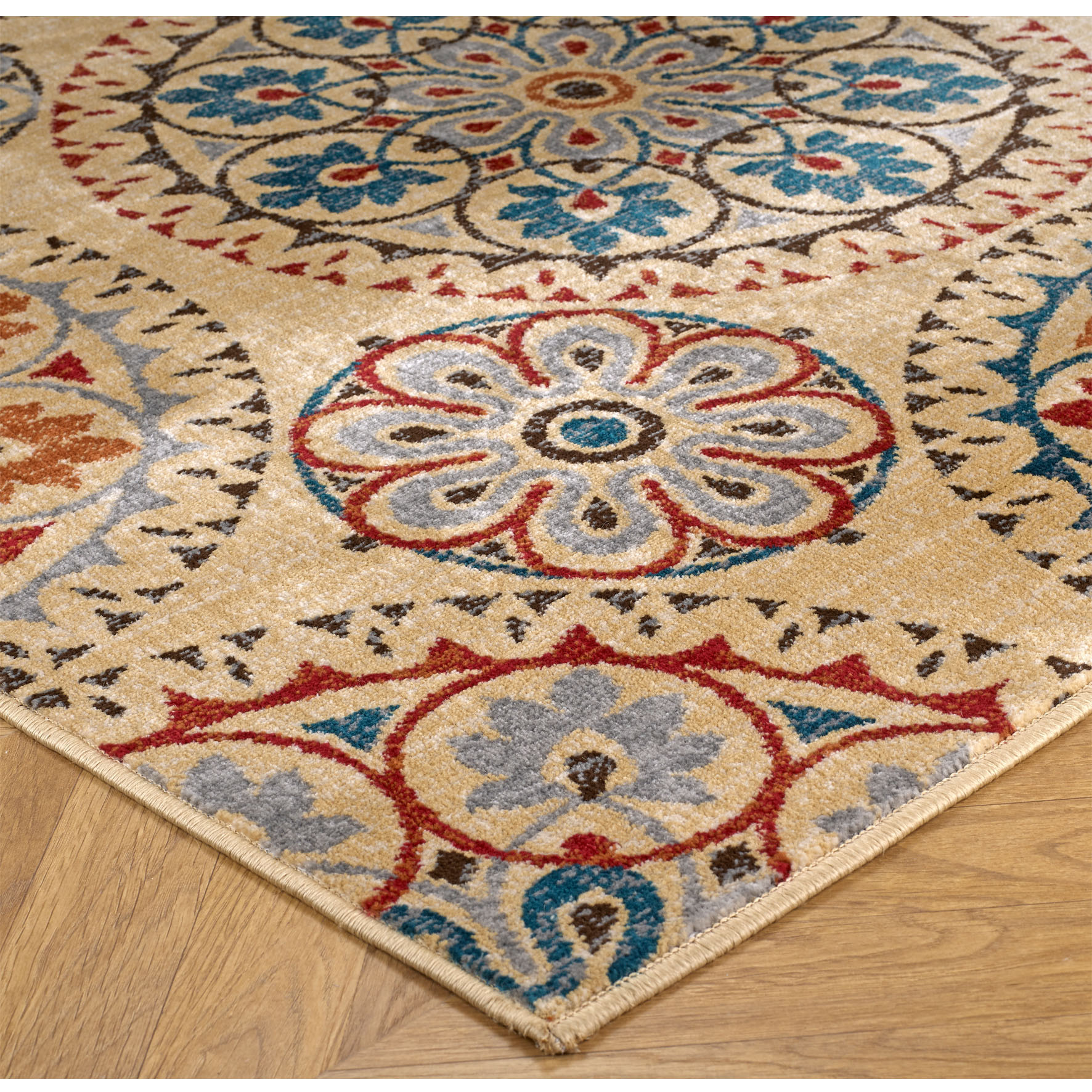 Valeria Traditional Rug - 5997Y Multi Beige