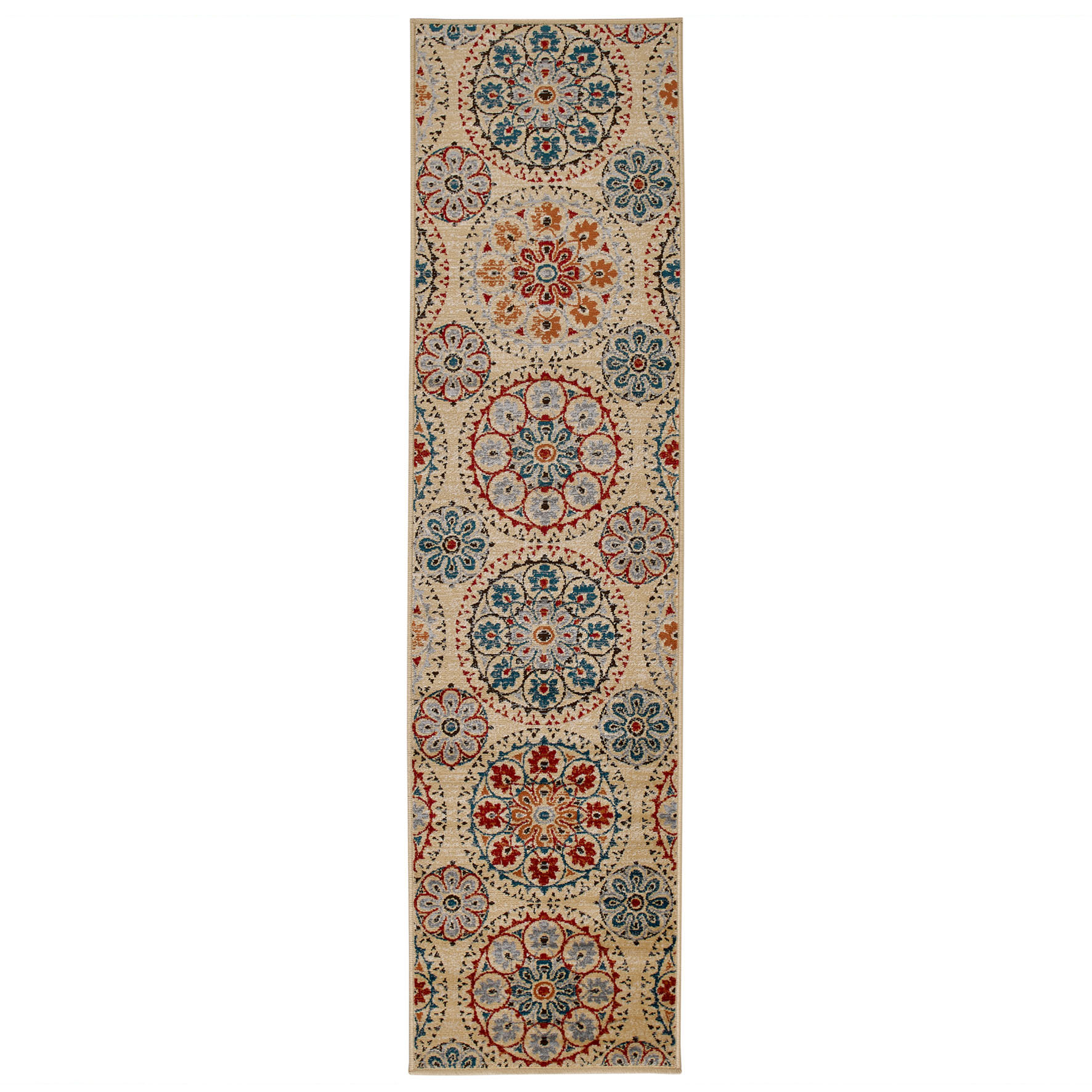 Valeria Traditional Runner - 5997Y Multi Beige Valeria Traditional Runner - 5997Y Multi Beige
