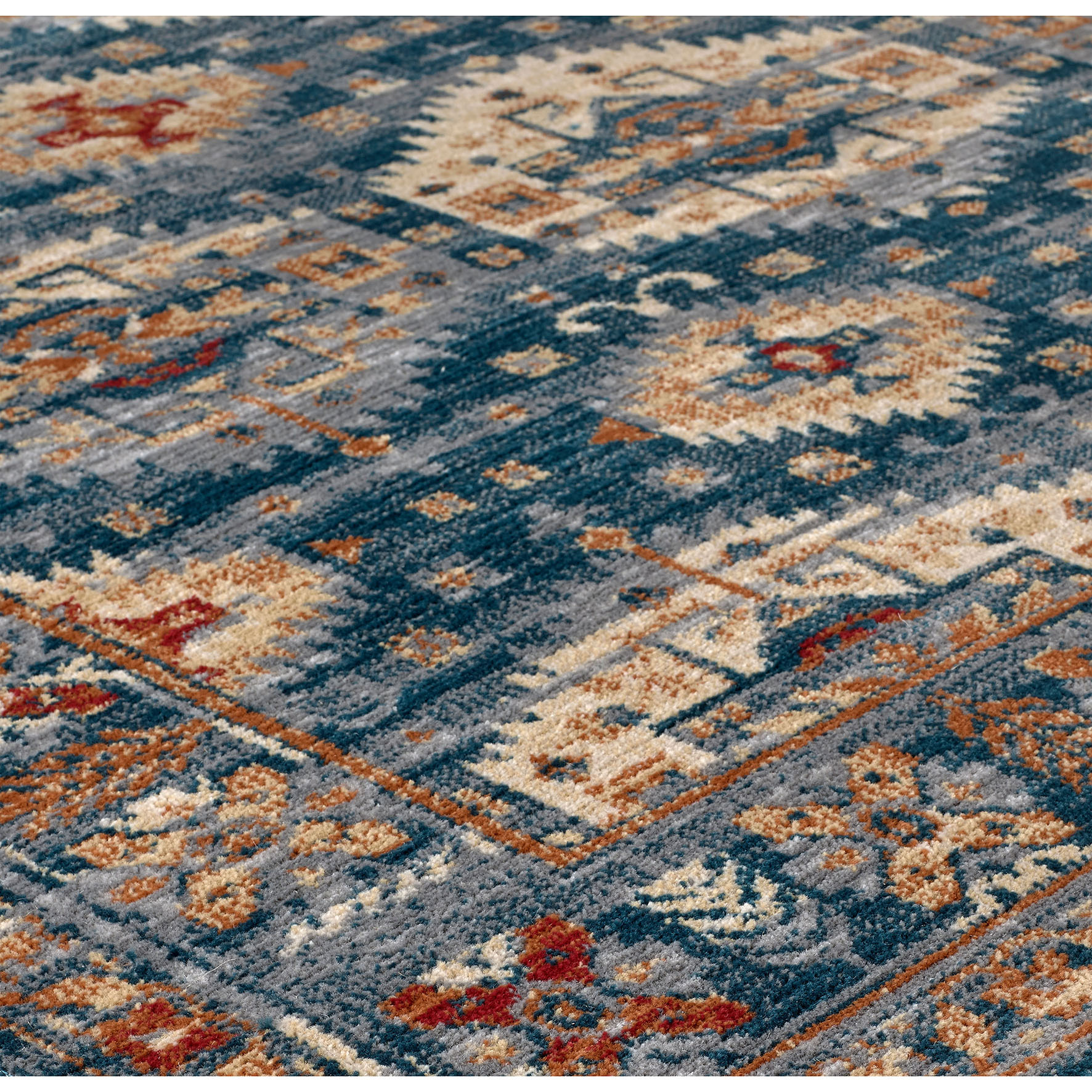 Valeria Traditional Rug - 8024F Blue