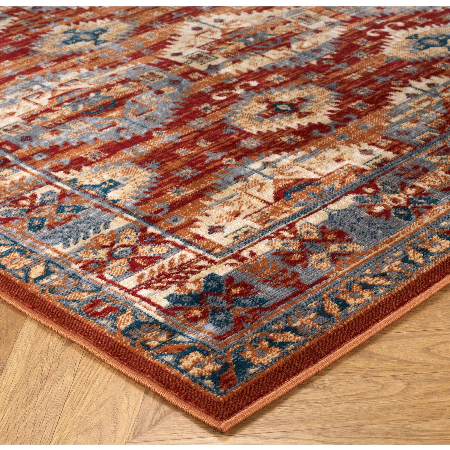 Valeria Traditional Rug - 8024R Red