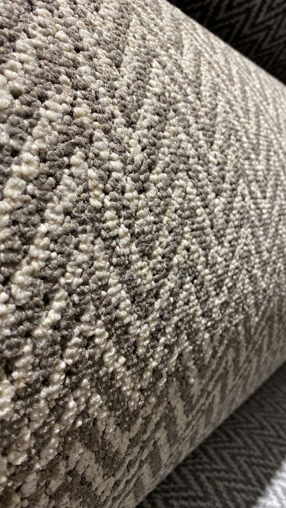 Aztec Herringbone Carpet - Taupe 3115