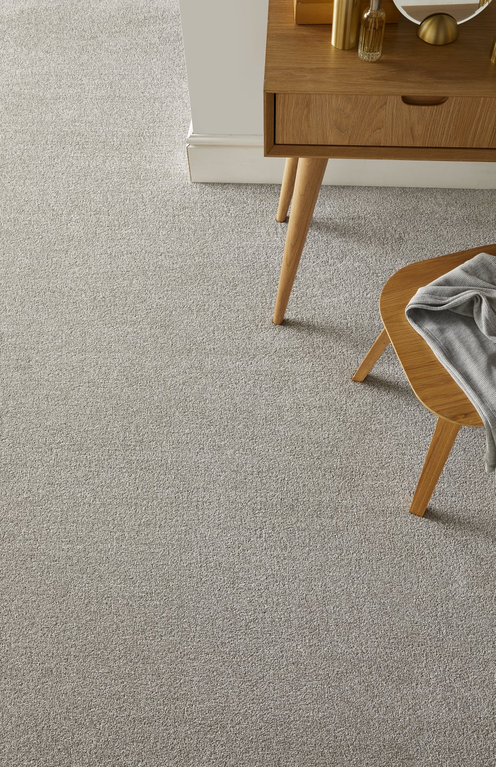 Bexhill Twist Carpet -  Silver