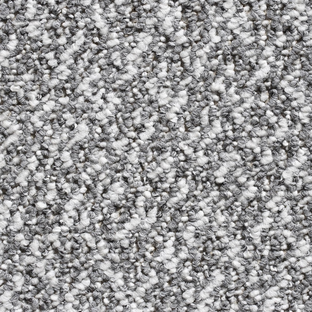 Bonanza Loop Pile Pattern Carpet - Silver 122