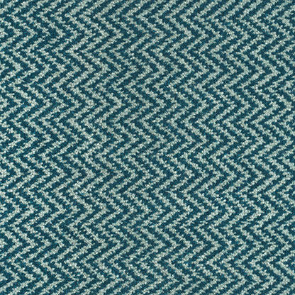 Flare Zig Zag Carpet -  Totally Teal FL05