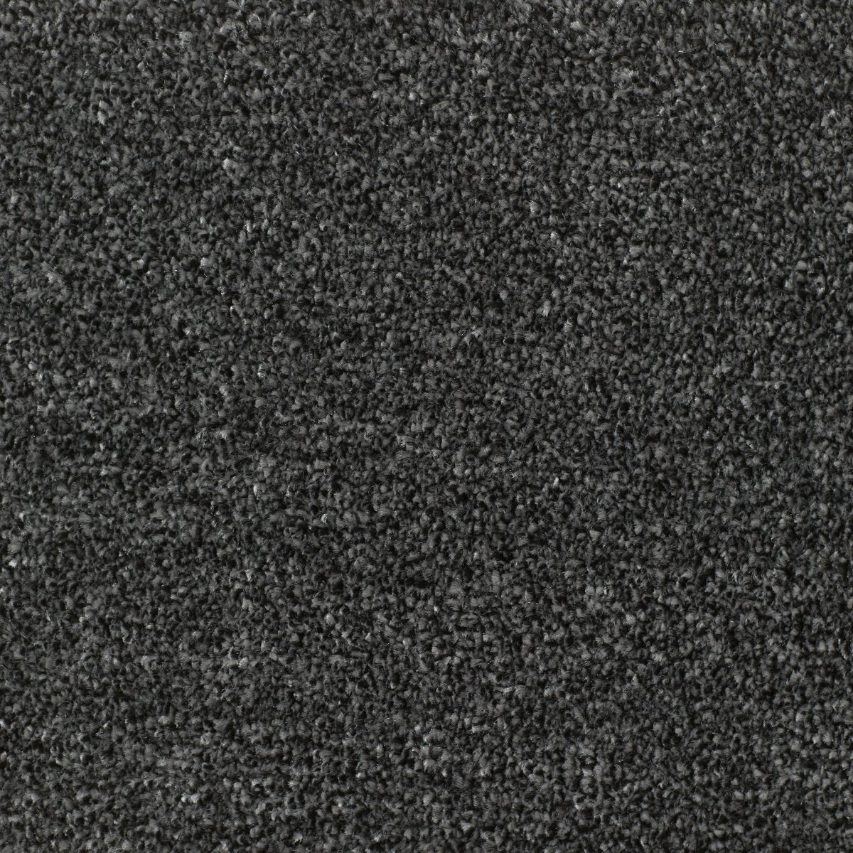 Seaton Valley Soft Deep Pile Saxony Carpet -  Black