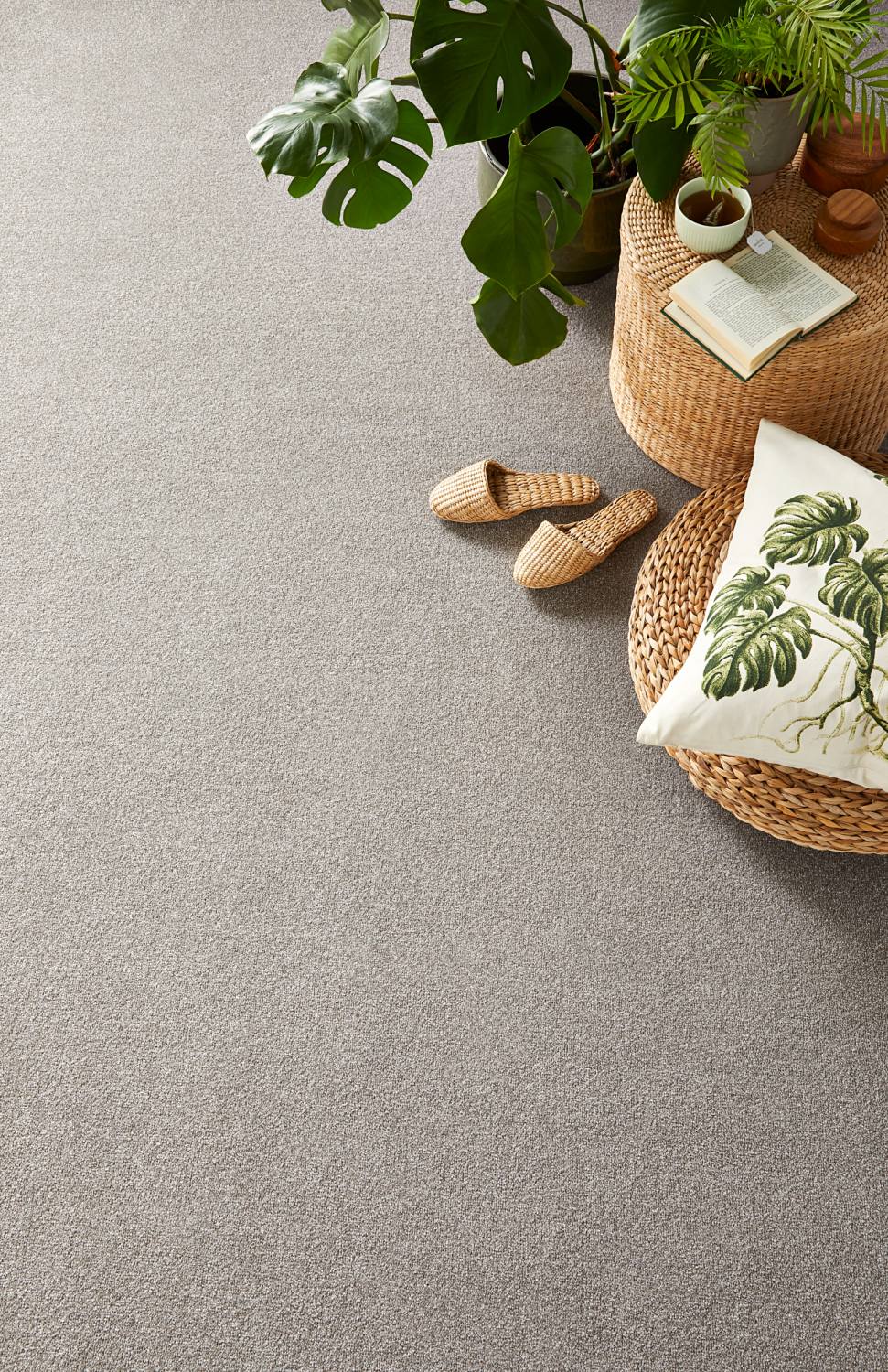 Sennen Twist Carpet - Silver Sennen Twist Carpet - Silver