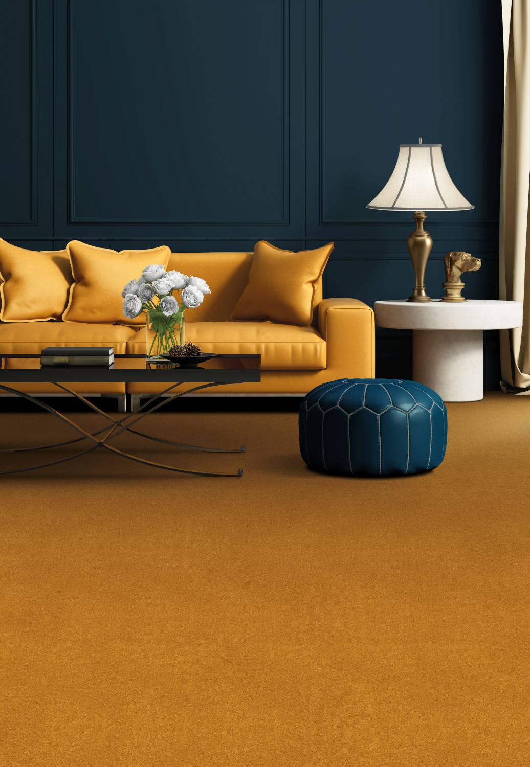 Stateside 40 Twist Wool Carpet - Goldsboro Stateside 40 Twist Wool Carpet - Goldsboro