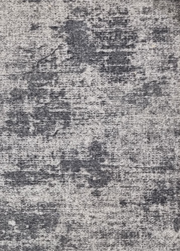 Abstract Art Gaping Hills Pattern Carpet - Light Grey/Dark Grey