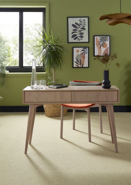 Barbican Pattern Wool Carpet - Willow Barbican Pattern Wool Carpet - Willow