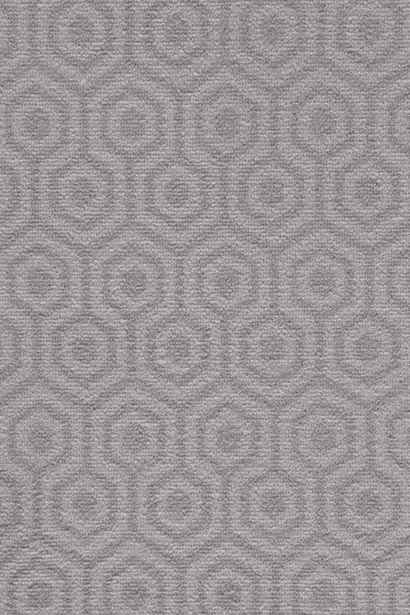 Camden Pattern Geo Twist Carpet - Silver 94 Camden Pattern Geo Twist Carpet - Silver 94