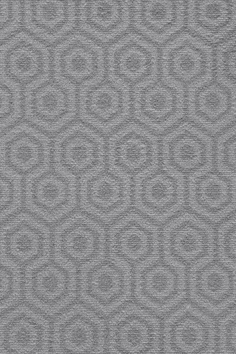 Camden Pattern Geo Twist Carpet - Platinum 95