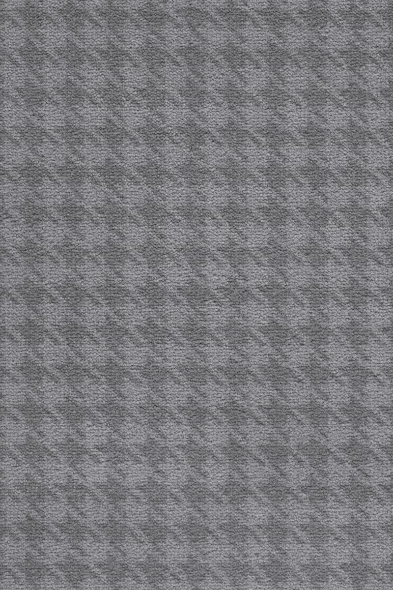 Camden Pattern Houndstooth Twist Carpet - Slate 97