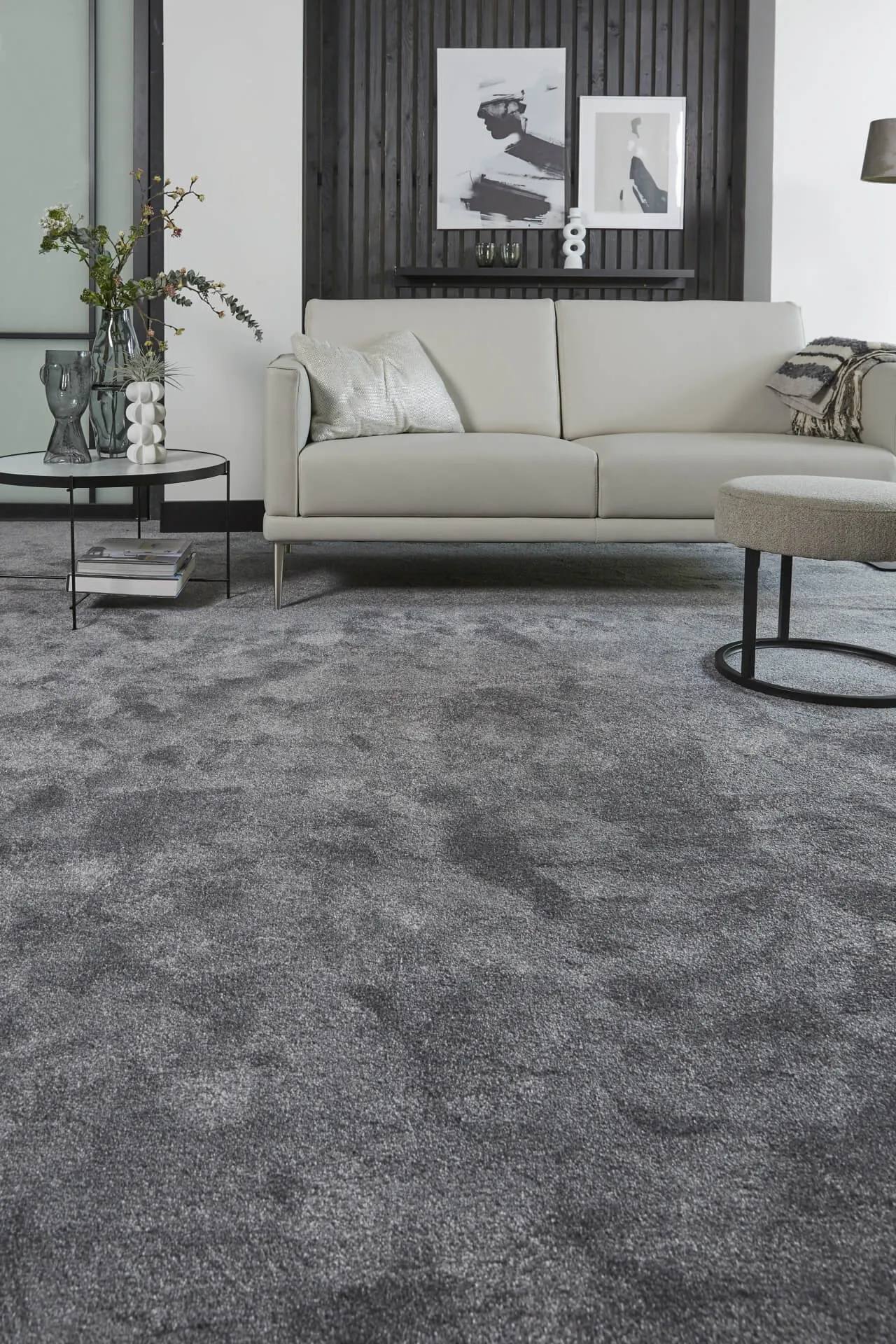Caress Saxony Carpet - 175 Spanish Silver