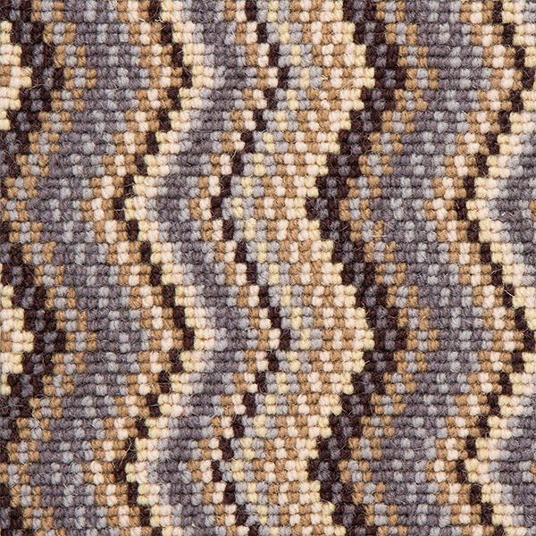 Deco Zig Zag Wool Herringbone Carpet - Marylebone
