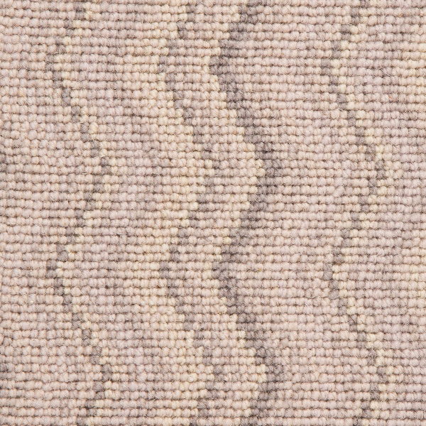 Deco Zig Zag Wool Herringbone Carpet - Mayfair