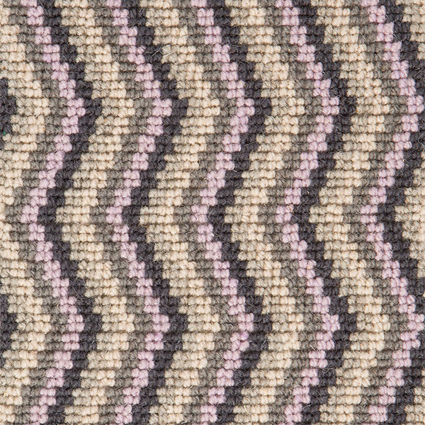 Deco Zig Zag Wool Herringbone Carpet - Sophia Deco Zig Zag Wool Herringbone Carpet - Sophia
