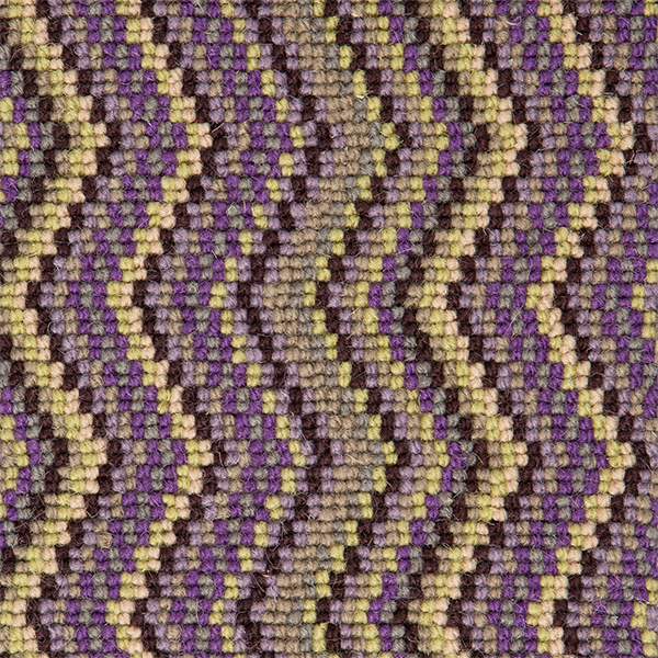 Deco Zig Zag Wool Herringbone Carpet - Wimbledon Deco Zig Zag Wool Herringbone Carpet - Wimbledon