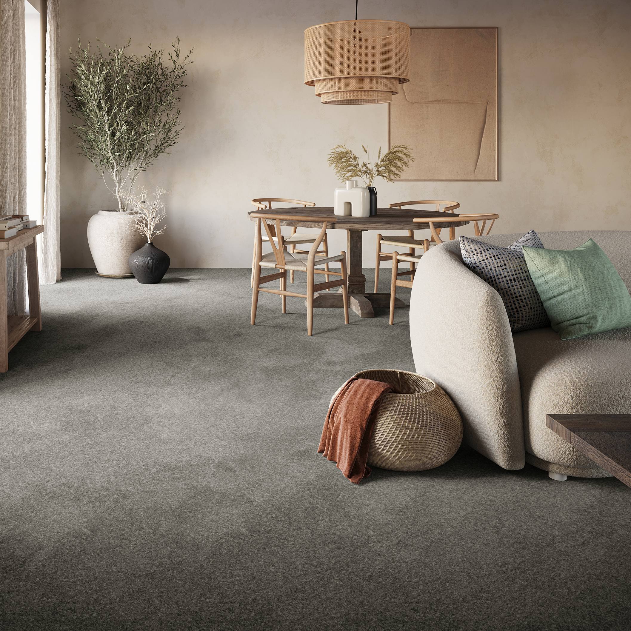 Dorado Recycled Saxony Carpet - 95 Shoreline