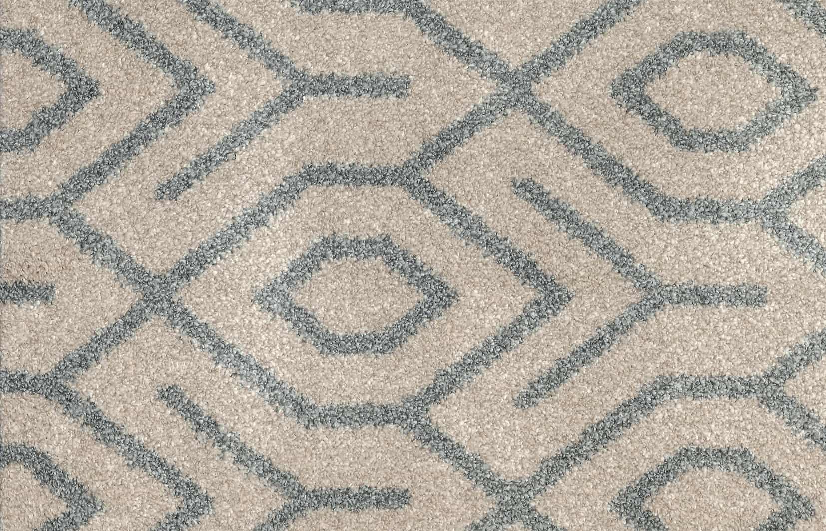Moonlight Wilton Pattern Carpet - Cream/Grey Moonlight Wilton Pattern Carpet - Cream/Grey