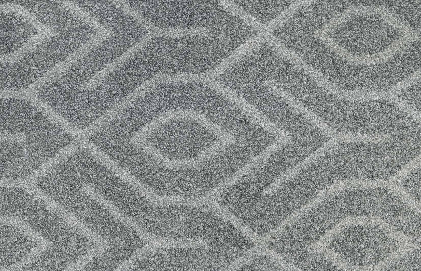 Moonlight Wilton Pattern Carpet - Grey/Light Grey