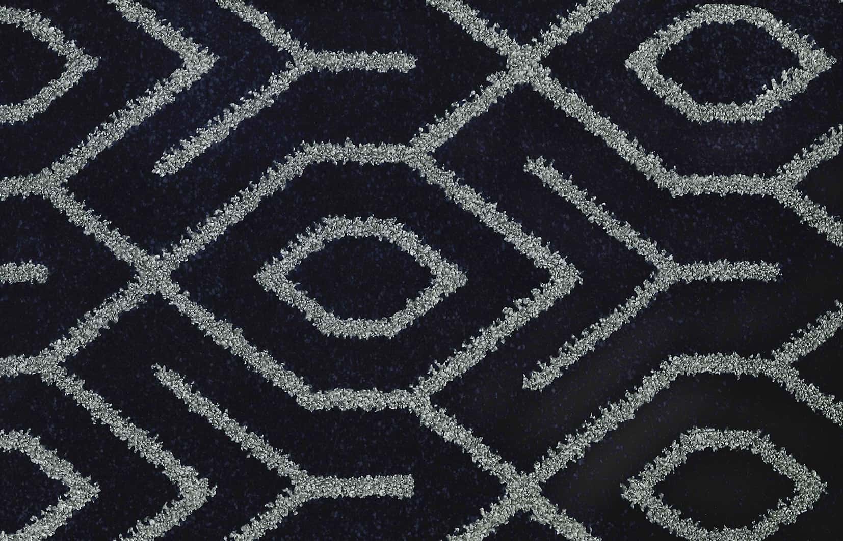 Moonlight Wilton Pattern Carpet - Navy/Grey 1832 Moonlight Wilton Pattern Carpet - Navy/Grey 1832