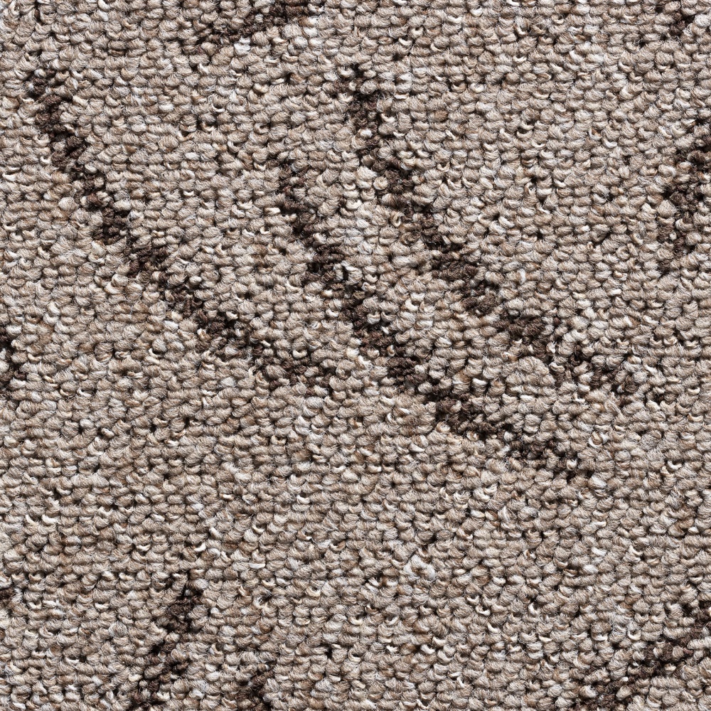 Nashville Pattern Loop Carpet - 314 Brown