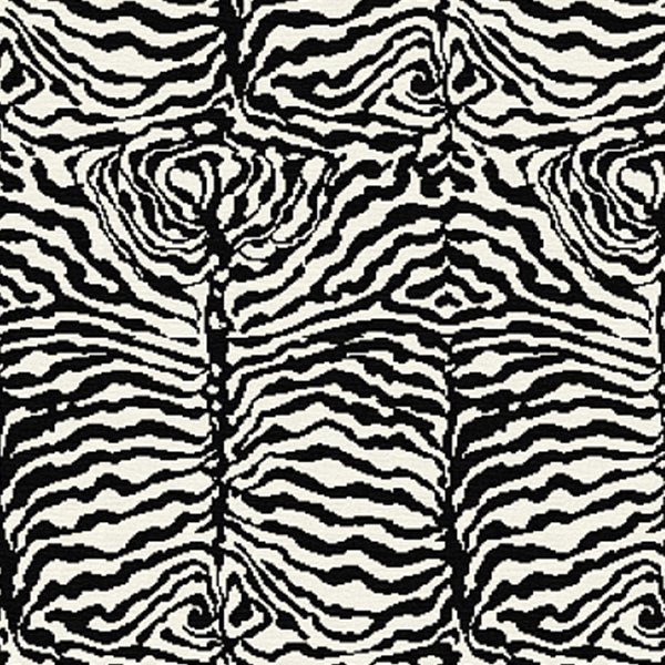 Safari Animal Print Carpet - Zebra