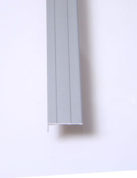 Angle 8mm Ramp Door Bar Cover - Chrome