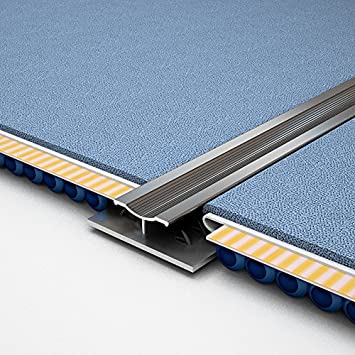 Double Edge Door Bar for Carpets - Silver