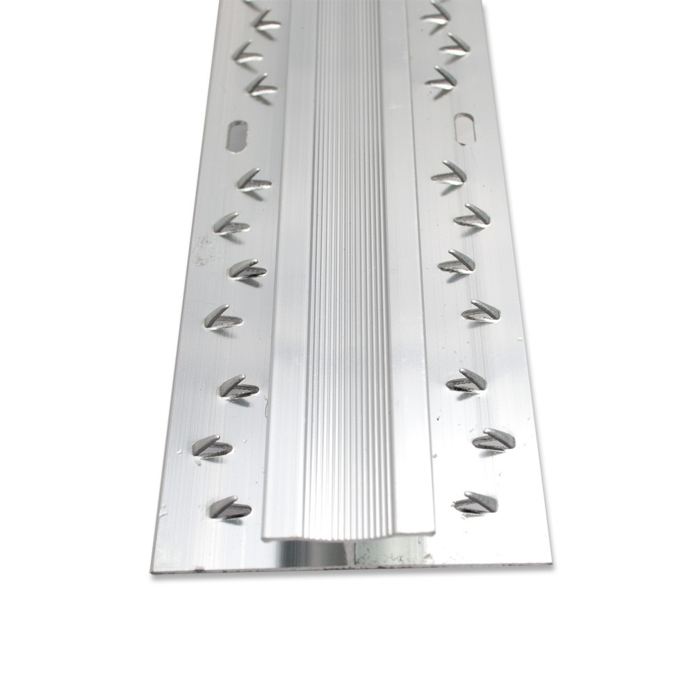 Double Edge Door Bar for Carpets - Chrome