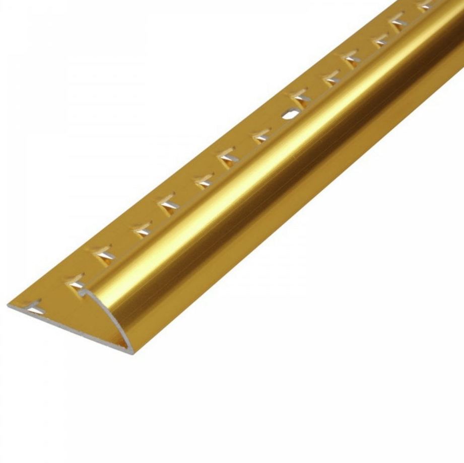 Single Edge Door Bar - Brass