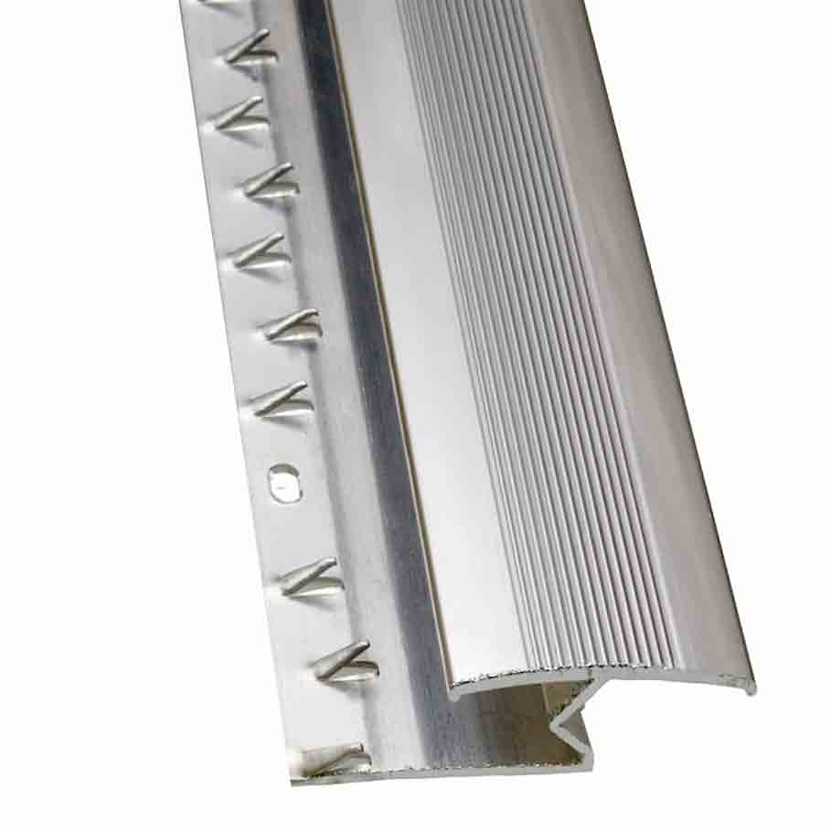 Zig Zag Single Edge Door Bar - Chrome