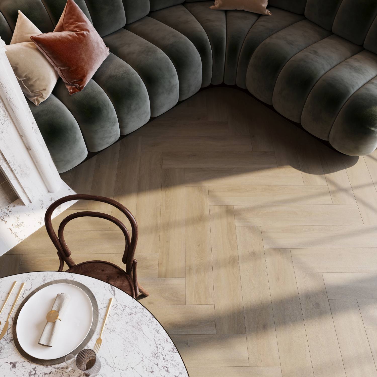 Divine Oak Champagne Parquet LVT