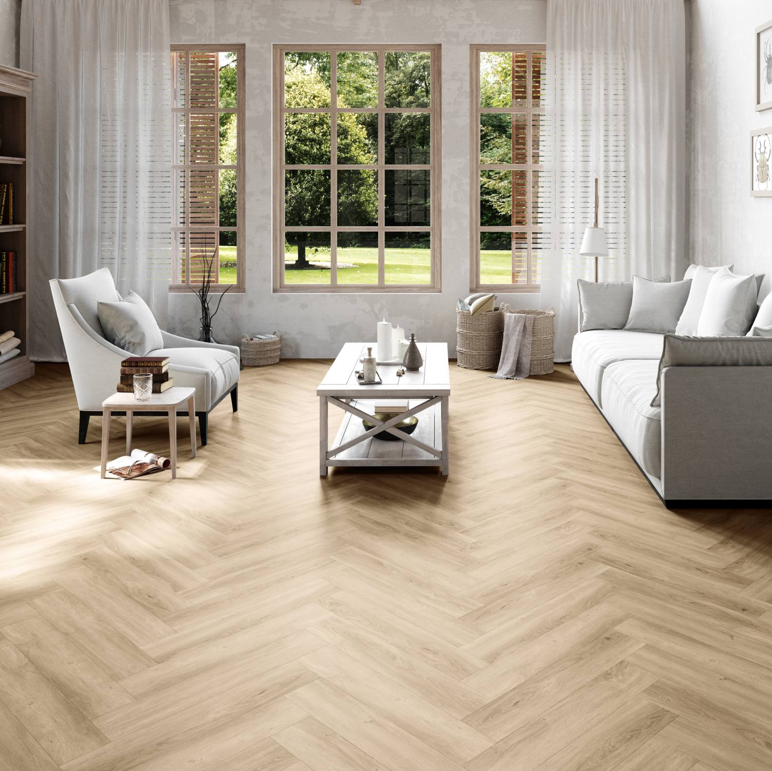 Divine Oak Champagne Parquet LVT