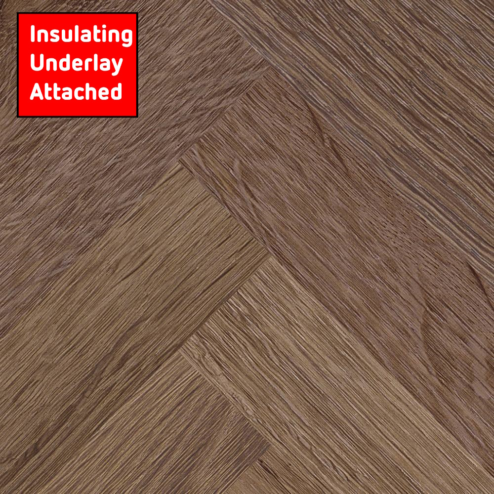 Highland Oak Chocolate Parquet LVT