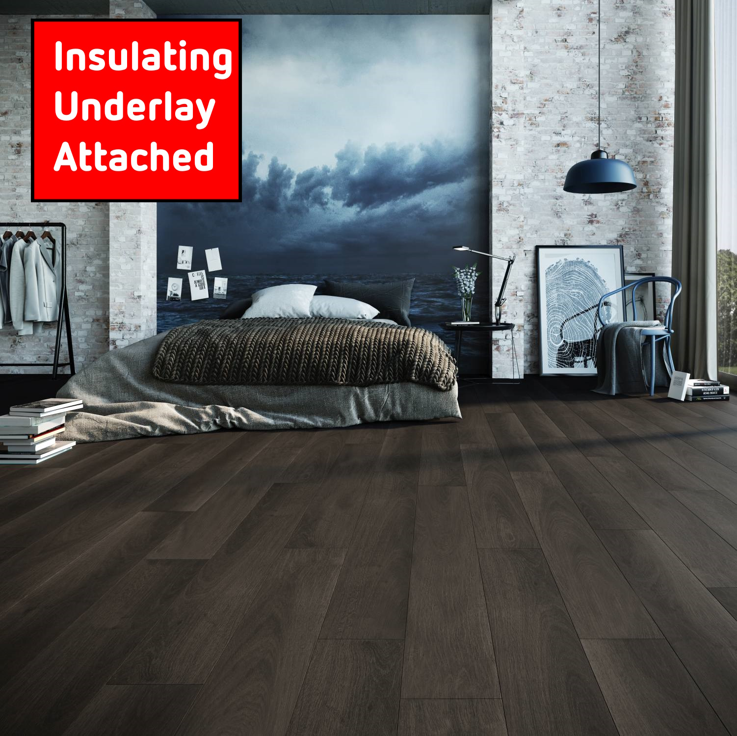 Highland Oak Ebony LVT