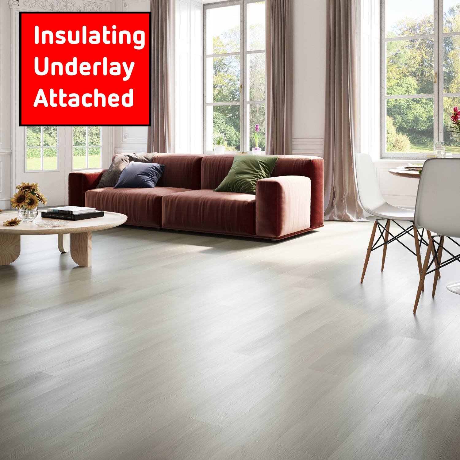 New England Oak Misty LVT