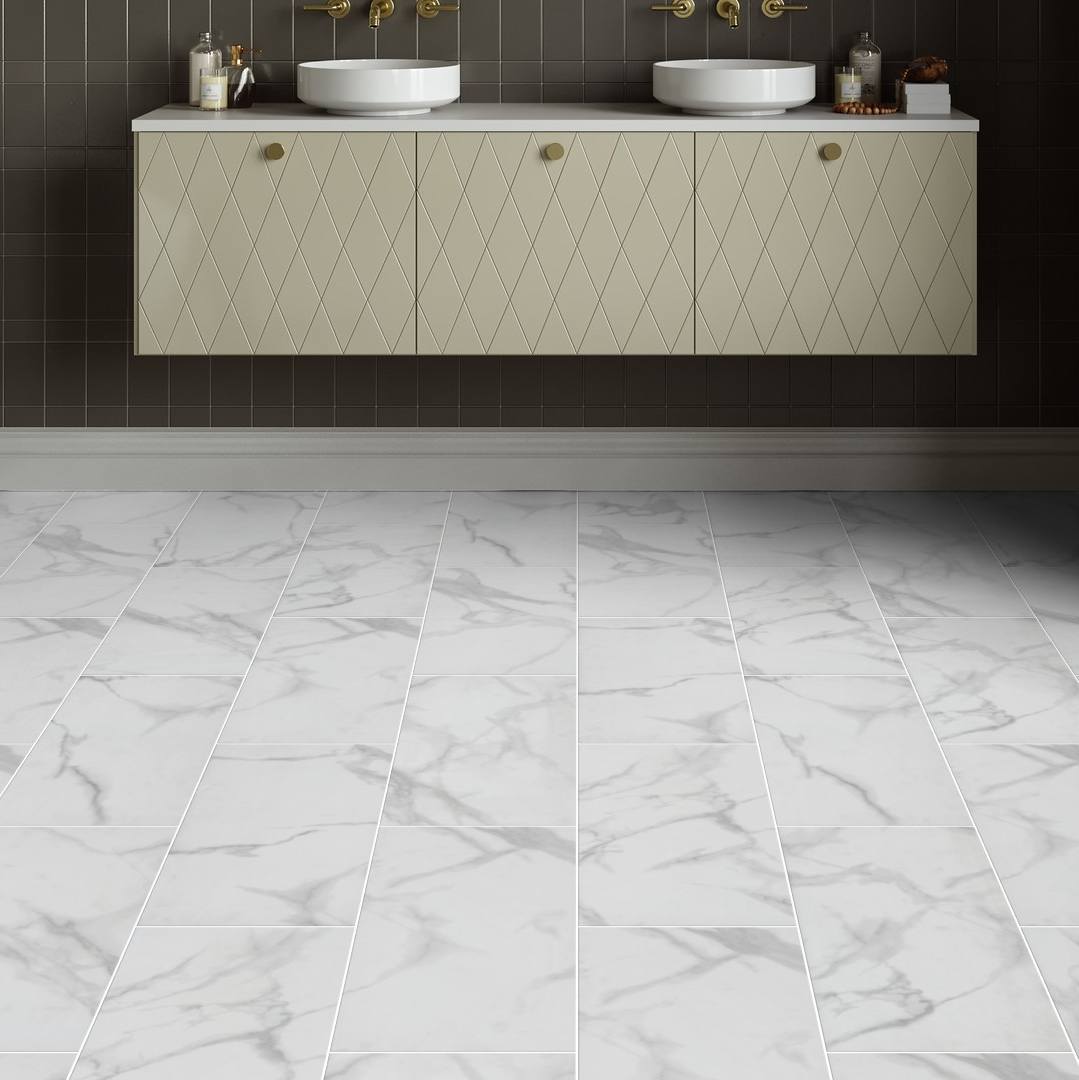 Pure Marble Snow Tile LVT Pure Marble Snow Tile LVT