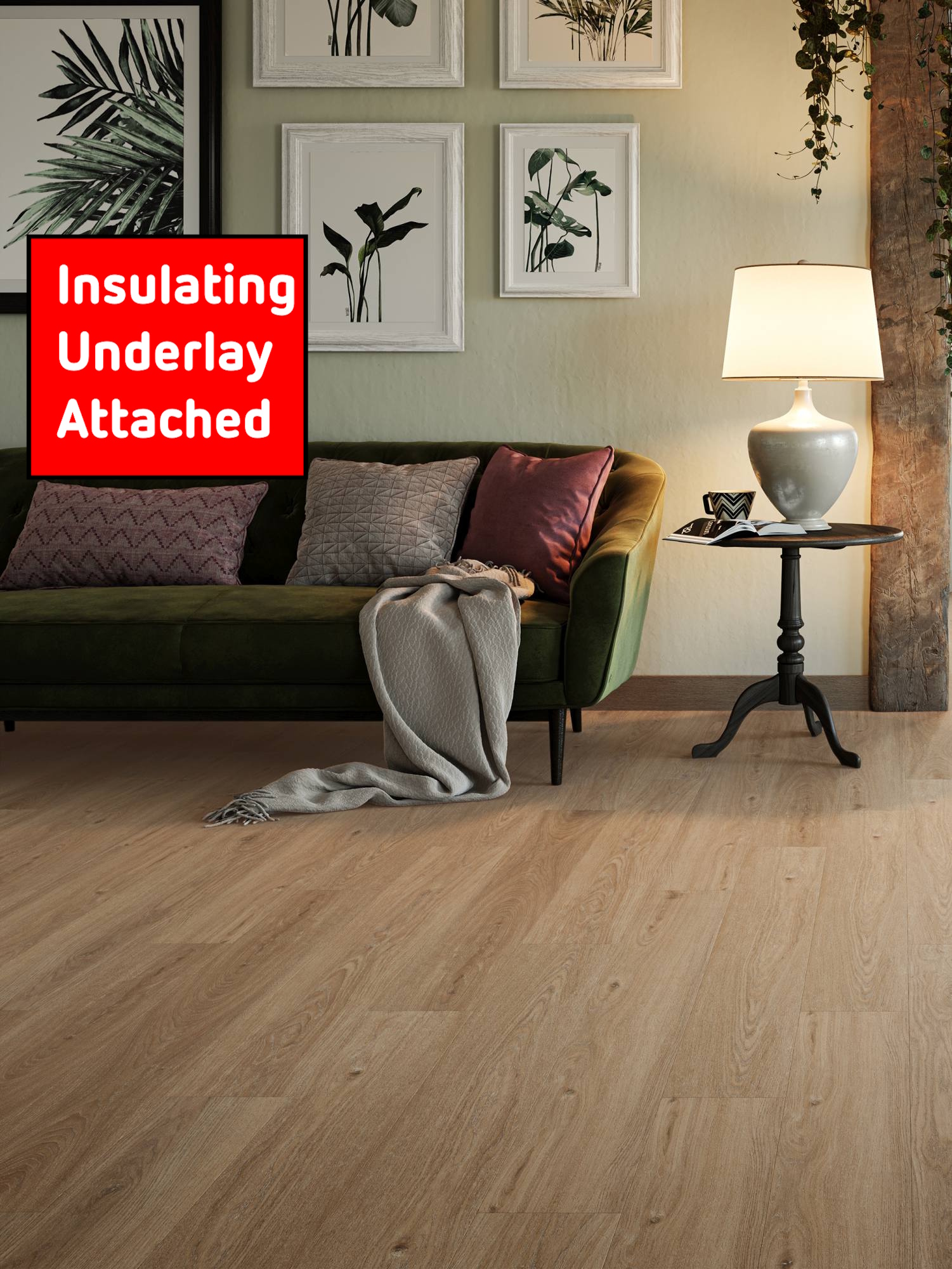 Sherwood Oak Mink Wood LVT