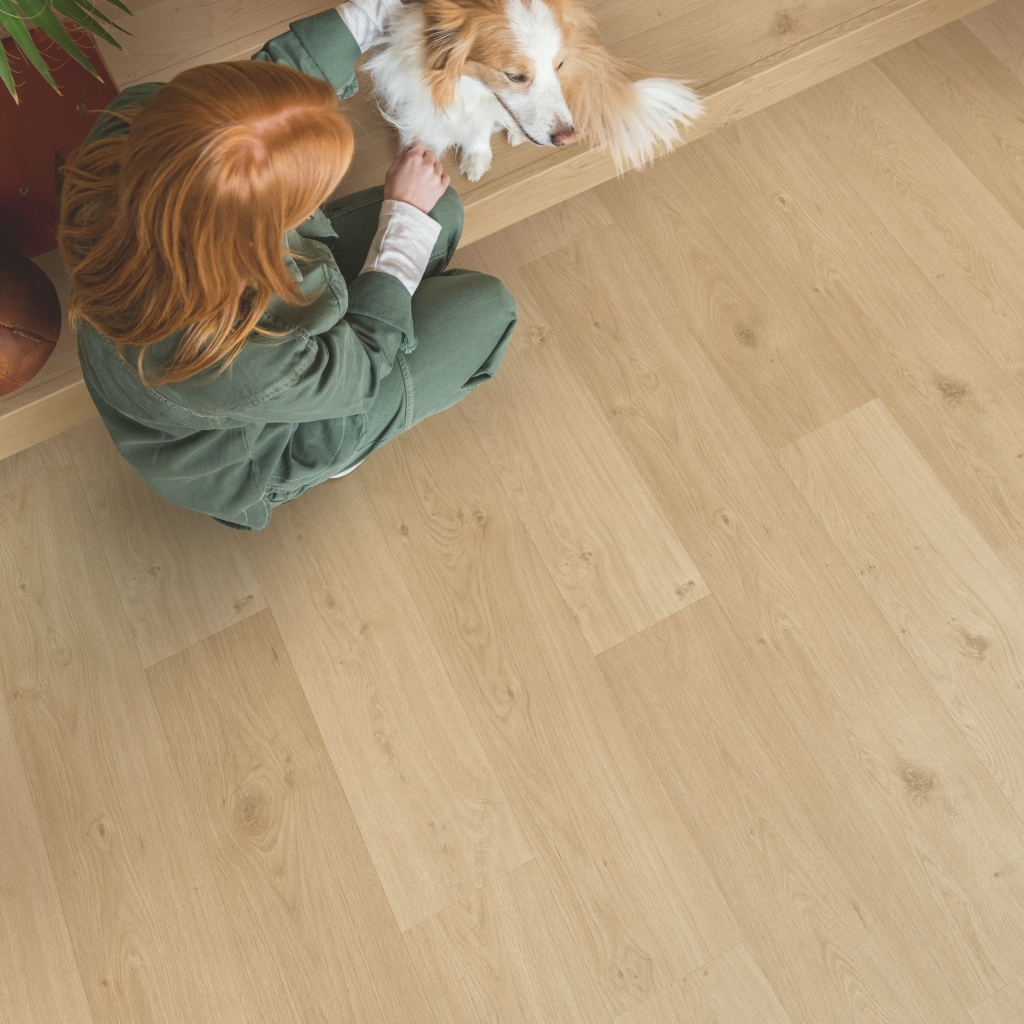 Blos Wood LVT - Coast oak beige Blos Wood LVT - Coast oak beige