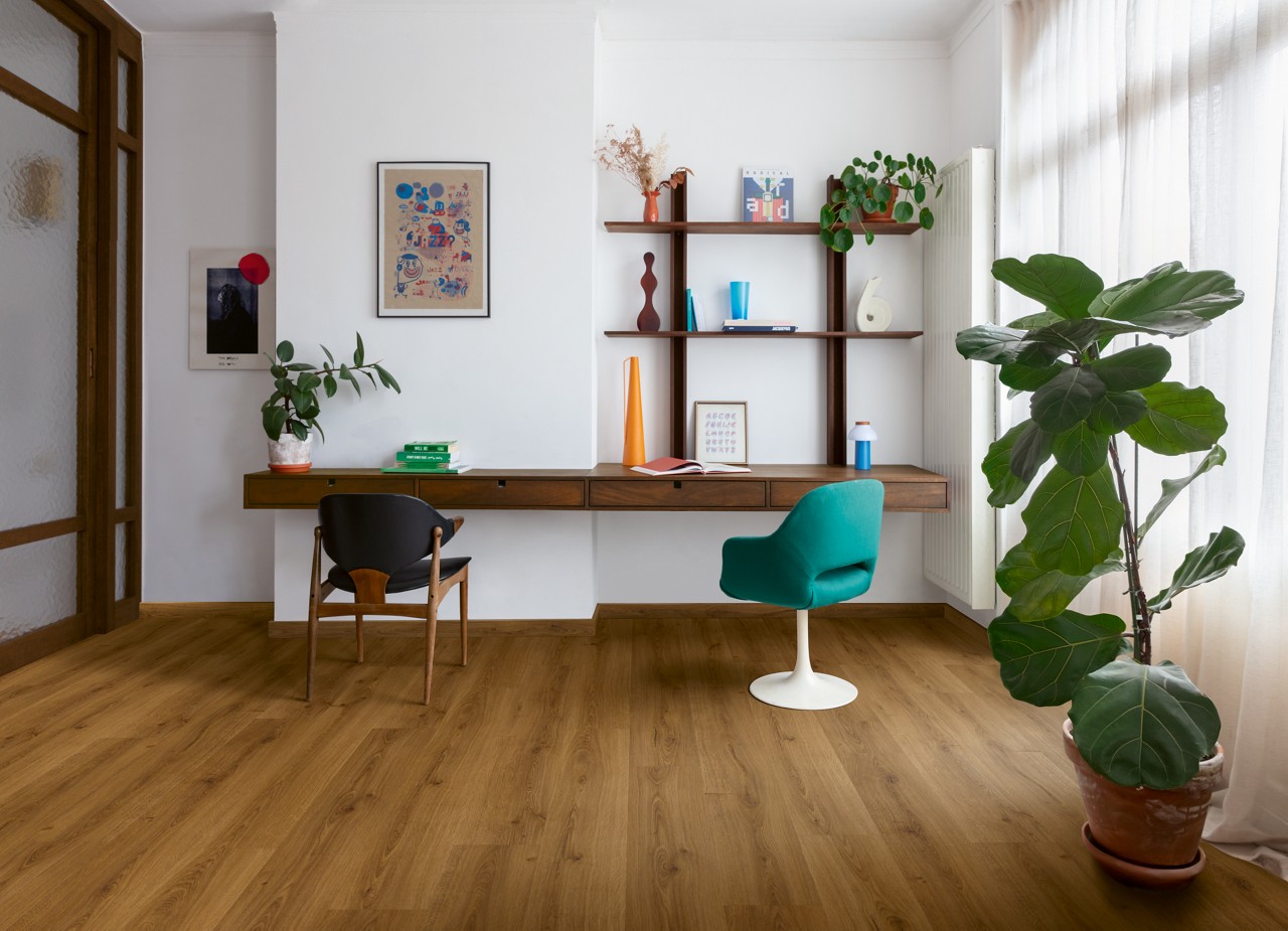 Bloom Wood LVT - Botanic caramel oak 40315