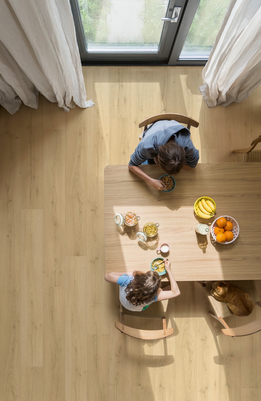 Bloom Wood LVT - Brushed oak Beige 40319