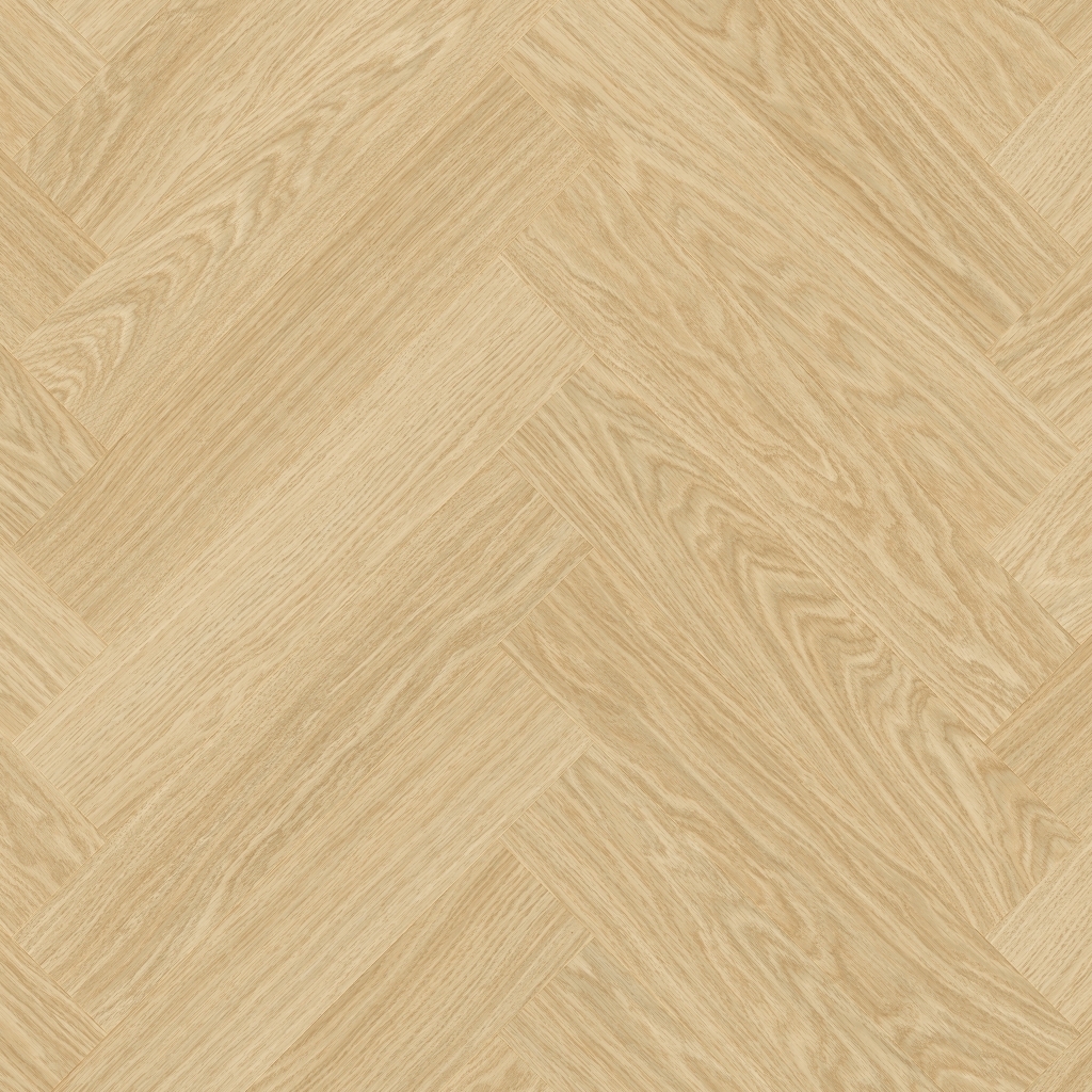 Ciro Herringbone LVT - Pure oak blush