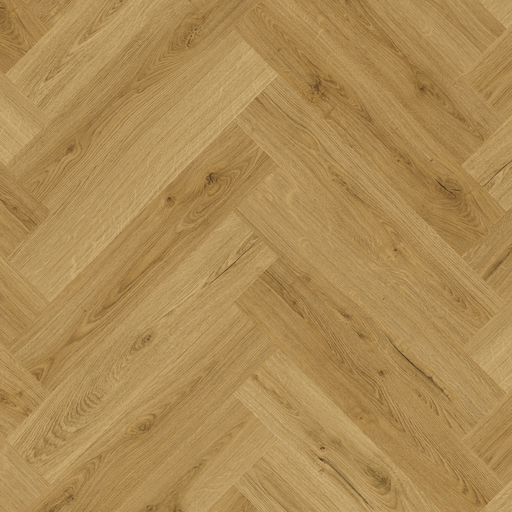 Ciro Herringbone LVT - Botanic smoked oak