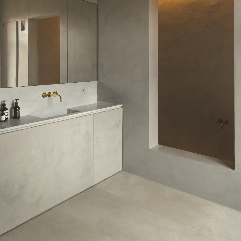 Illume Tile LVT - Sandstone concrete Illume Tile LVT - Sandstone concrete