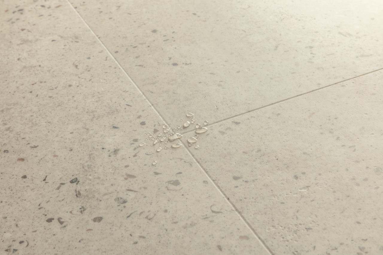 Illume Tile LVT - Oyster concrete